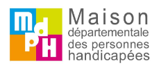 Logo Maison départementale des personnes handicapées